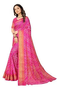 JULEE Women's Cotton Silk Printed Saree - Famous Rani-thumb3