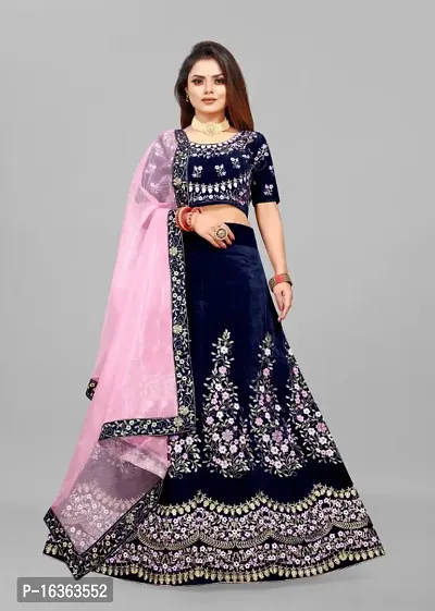 A Ritu Kumar Lehenga in Royal Blue paired with a Pink dupatta at  WeddingSutra on Location #weddingsutra #… | Dress indian style, Indian  fashion, Traditional outfits