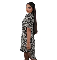 Stylish Women Casual Printed Shirt Dress-thumb4