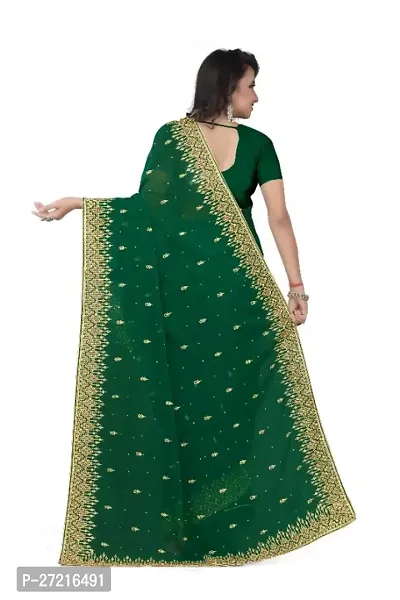 Heavy Embroidery saree-thumb2