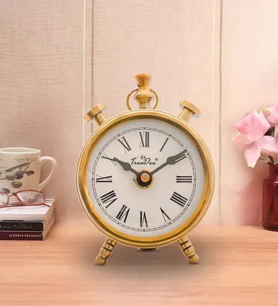 GOLD TABLE CLOCK 3 INCH