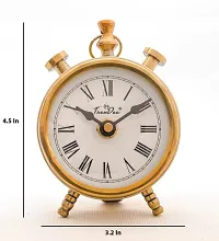 GOLD TABLE CLOCK 3 INCH-thumb1
