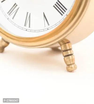 GOLD TABLE CLOCK 3 INCH-thumb3