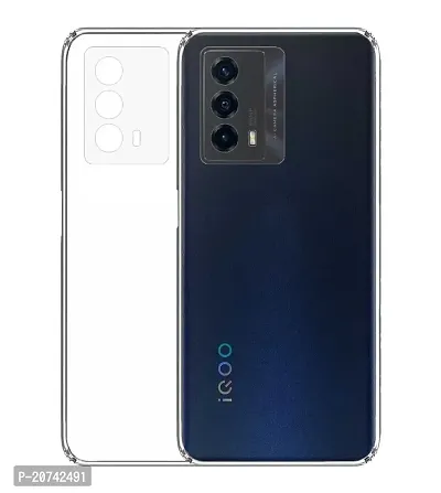 Transparent Mobile Back Cover for IQOO Z5-thumb0