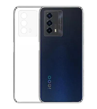 Transparent Mobile Back Cover for IQOO Z5