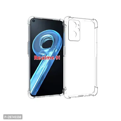 Transparent Mobile Back Cover for REALME 9I-thumb0