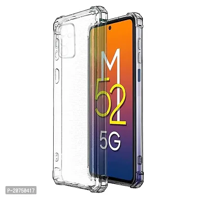 Transparent Mobile Back Cover for Samsung M52 5G-thumb0