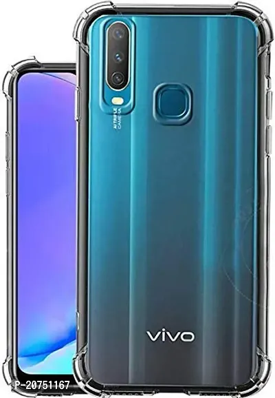 Transparent Mobile Back Cover for VIVO Y17-thumb0