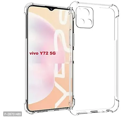 Transparent Mobile Back Cover for VIVO Y72 5G-thumb0
