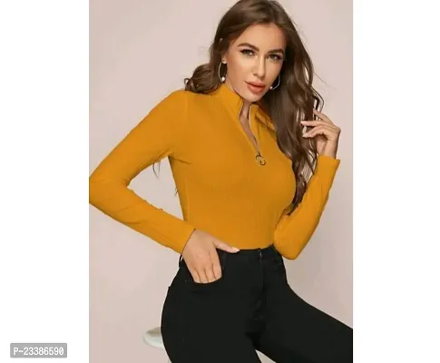 Elegant Lycra Tops For Women-thumb0