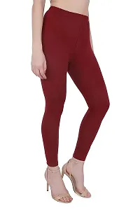 AR fashion Women's Regular Fit Ankle Length Leggings Leggings(Pants10 Maroon 30)-thumb3