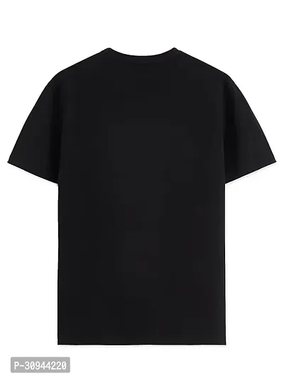 Round Neck Solid Regular Fit T-Shirt-thumb0