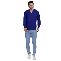 AXOLOTL Premium Woolen Solid Formal Sweater for Men-thumb3