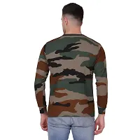 AXOLOTL Army/Military Force Style Camouflage T-Shirt for Men (Medium)-thumb2