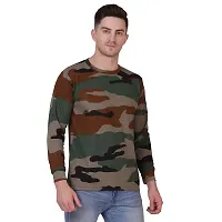 AXOLOTL Army/Military Force Style Camouflage T-Shirt for Men (Medium)-thumb3