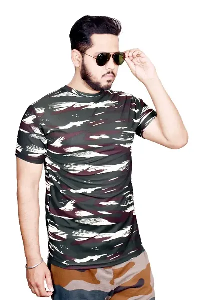 Style Multicolored Polyester T-shirt