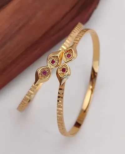 High Plated Adjustable Wearable Bangles