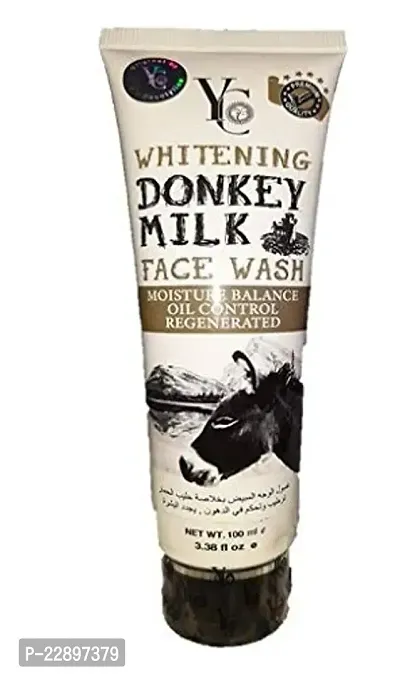 YC Whitening Donkey Milk Face Wash(200ml)-Moisture Balance  Oil Control Regenerated.-thumb0