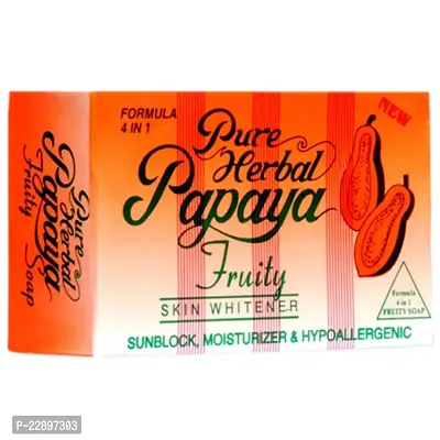 pureherbal Papaya Skin Whitening Soap - 135gm