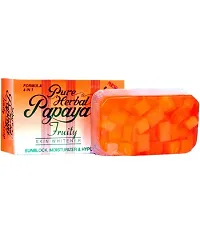 pureherbal Papaya Skin Whitening Soap - 135gm-thumb2