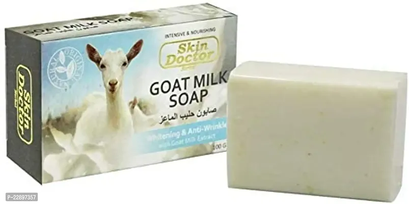 Skin Doctor Goat Milk Whitening soap - 100 Gms | With Goat Milk Extract.