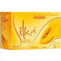 SILKA PAPAYA WHITENING SOAP 135gm (Pack of 2)-thumb3