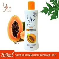 Silka - Whitening Papaya Lotion  SPF 6 Experience the richness of Silka Papaya Lotion 200ml-thumb2