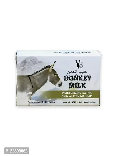 YC Donkey Milk Moisturizing Extra Skin Whitening Soap 100g-thumb0