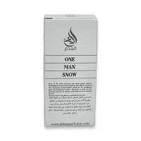 Al hiza perfumes One Man Snow Roll-on Perfume Free From Alcohol 6ml (Pack of 3)-thumb2