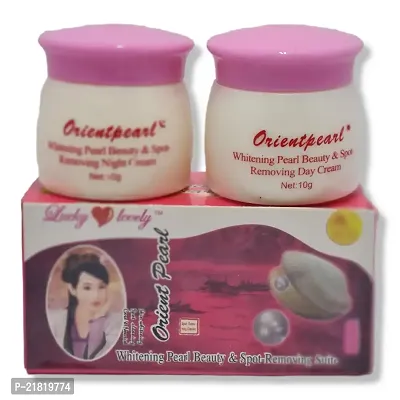 Orient Pearl Whitening Pearl Beauty Cream and spot removing suite Day n Night Cream
