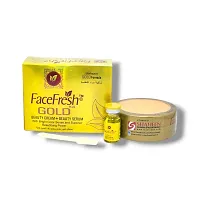 Face Fresh Gold Beauty Cream And Beauty Serum (Pack of 2)-thumb1