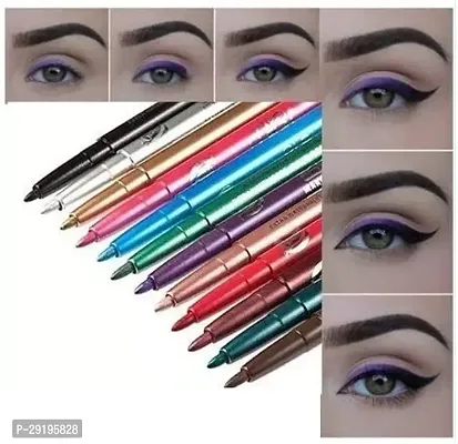 Trendy Choice ADS Color Pencil Kajal Multicolour Pack of 12-thumb0