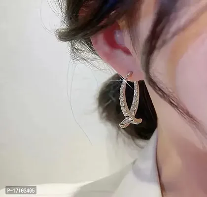 FASHIONABLE WESTERN KOREAN AMERICAN DAIMOND epic earrings-thumb0