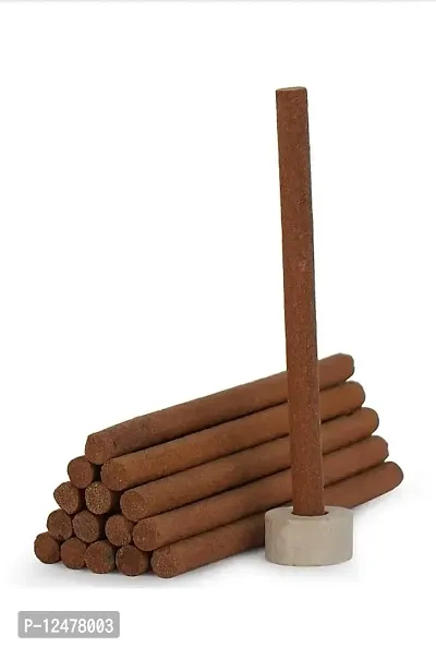 Surbhii creations Pure Natural holy Cow Dung dhoop batti,dhoop Sticks, Original dhoop 3.25 inch ( Pack of 200)-thumb0