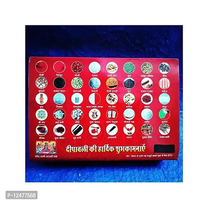 ARINJAY Diwali Puja Kit | Laxmi-Ganesh Pooja Kit With Poster | Dipawali Pujan Samagri for Home and Office Diwali Puja (Whole Kit) | 38 Items In Pack-thumb4