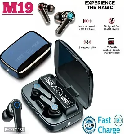 Modern Wireless Bluetooth Ear Buds-thumb0