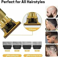 T9 trimmers Hair Trimmer For Men Buddha Style Trimmer, Professional Hair Clipper, Adjustable Blade Clipper, Hair Trimmer and Shaver For Men, Retro Oil Head Close Cut Precise hair Trimming Machine-thumb1