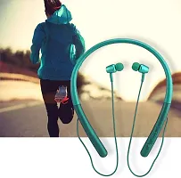 Bluetooth Wireless Headset Neckband with Long Lasting Playtime Upto 48 Hrs,-thumb2