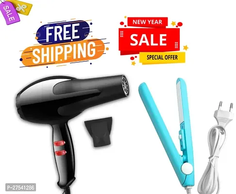 Modern Hair Styling Straighteners with Hair Dryer-thumb0