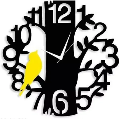 Heritagecrafts Designer Analog Wall Clock for Home (30 cm x 30 cm x 2.5 cm)