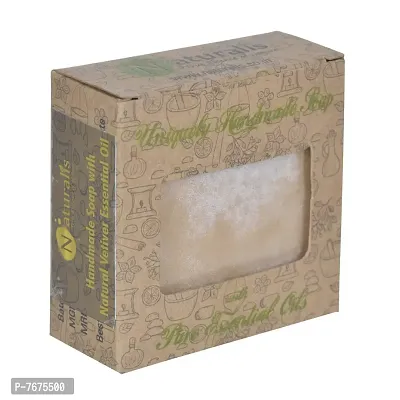 Handmade Soap With Natural Vetiver Essential Oil- For Stretch Marks, Cracks And Anti-Aging-thumb3