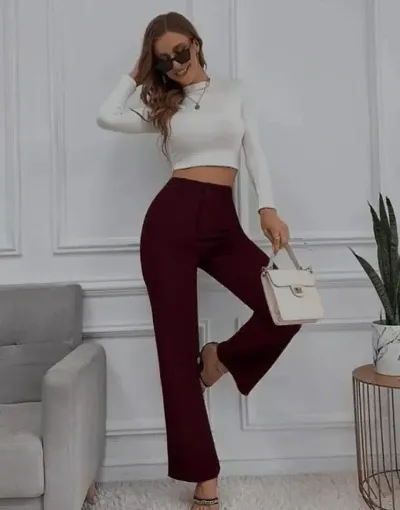 Fancy Lycra Trousers For Women