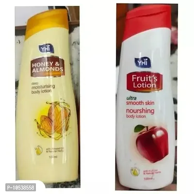 Almond And Fruit Body lotion 100ml Pack of 2