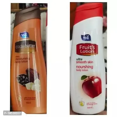 Cocoa Butter And Fruit Body lotion 100ml Pack of 2