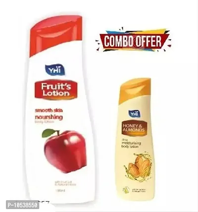 Fruit Body Lotion,500ml And Free 100ml Honey And Almonds Body Lotion