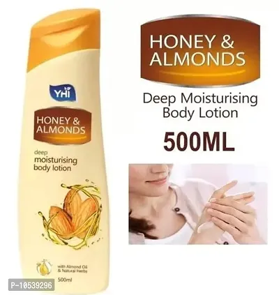 Honey And Almond Body Lotion For Winter Soft Skin -500 Ml-thumb0