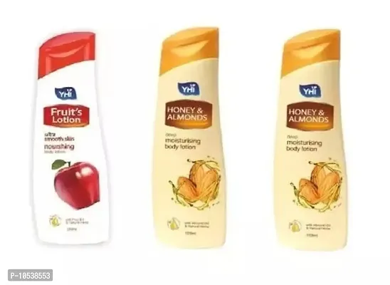 Fruit Body Lotion,100ml And 2pcsX100ml Honey And Almonds Body Lotion-thumb0