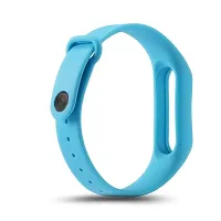Silicone Slim Digital LED Sky Blue Band Watch - Combo Set of 2 Watch for Kids Boys and Girls-thumb3