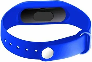 Silicone Slim Digital LED Red &  Blue Band Watch - Combo Set of 2 Watch for Kids Boys and Girls-thumb1