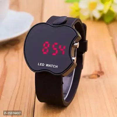 Black apple cut Led band For Kids